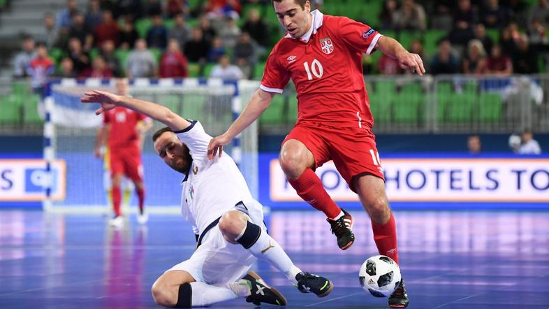 Srbija Italija futsal Euro 2018