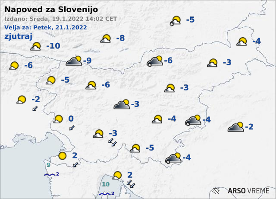 arso vreme | Avtor: Arso/meteo.si