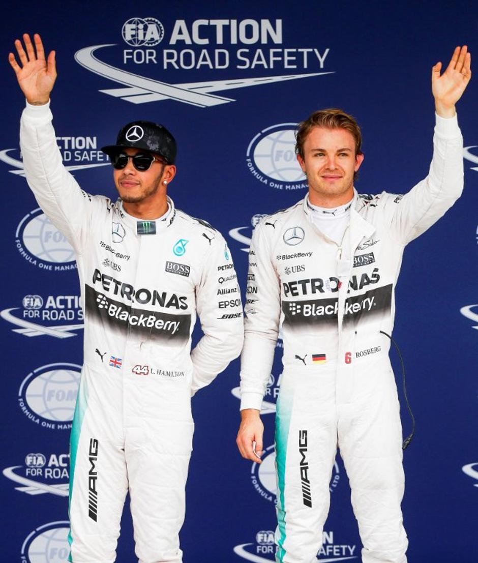 rosberg hamilton vn japonske kvalifikacije | Avtor: EPA