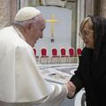 Nataša Pirc Musar pri papežu