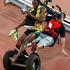 usain bolt snemalec sp atletika peking 200 metrov segway