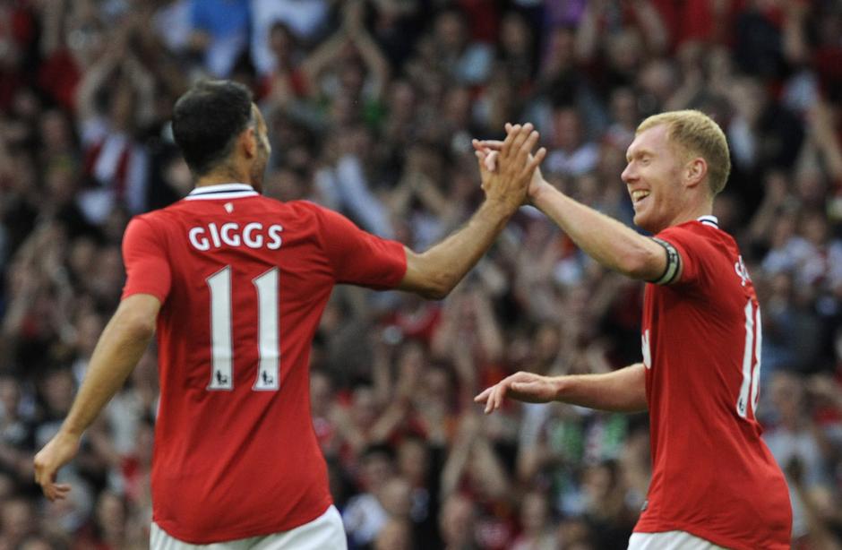 Paul Scholes, poslovilna tekma, Ryan Giggs | Avtor: Reuters