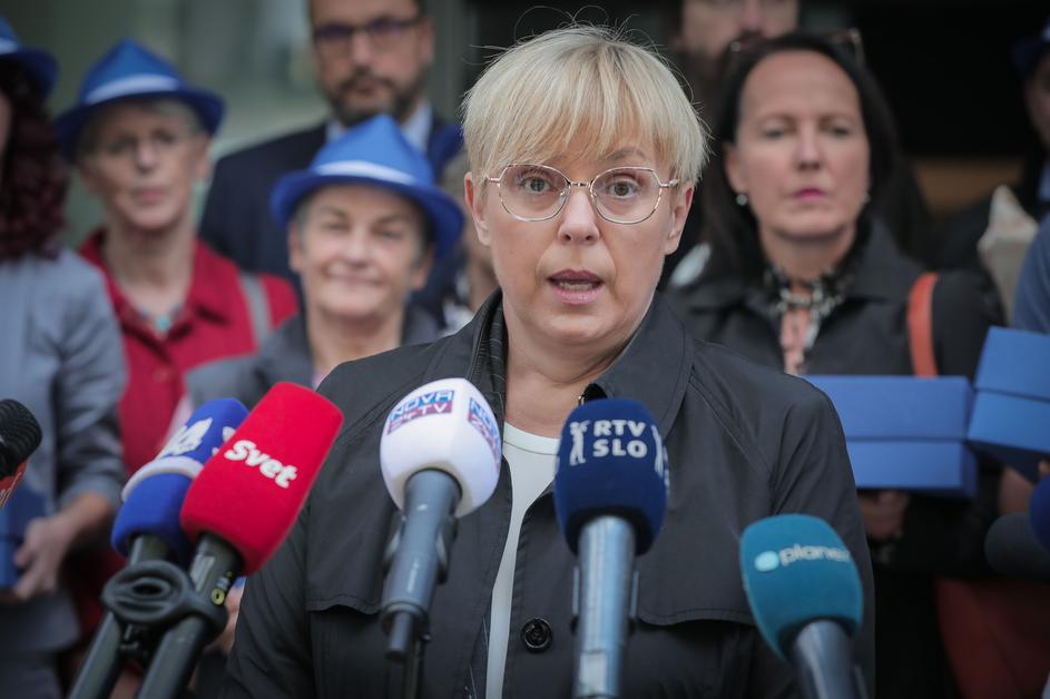 vložitev kandidature za predsednika države Nataša Pirc Musar
