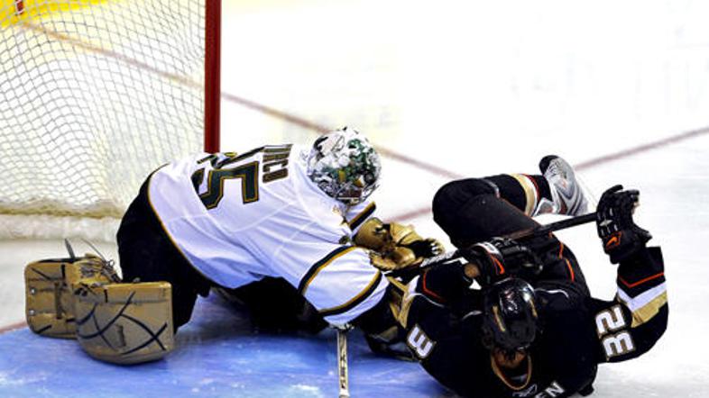 Marty Turco je ubranil prednost zadetka več za zmago.