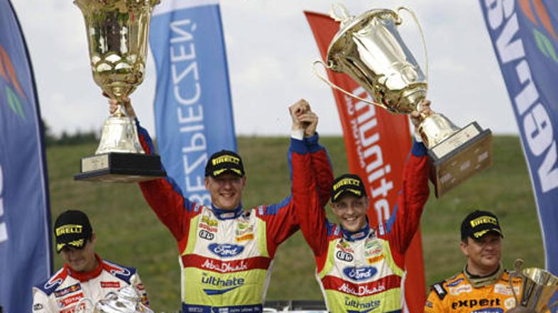 Mikko Hirvonen je na Poljskem slavil deveto zmago v karieri.