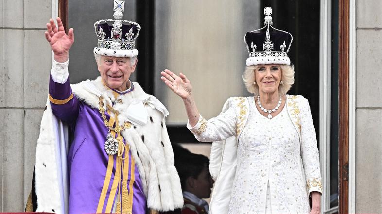 kralj Karel III. in kraljica Camilla