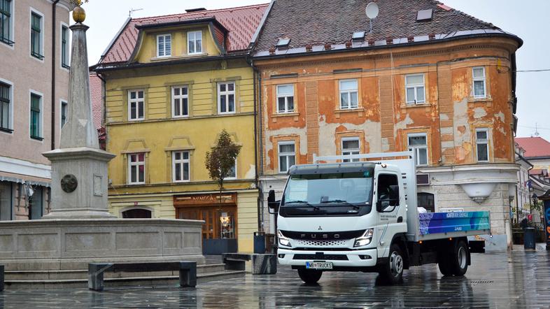 Mitsubishi fuso ecanter in Komunala Kranj