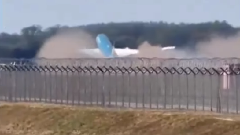 ponesrečen vzlet letala Vietnam Airlines München