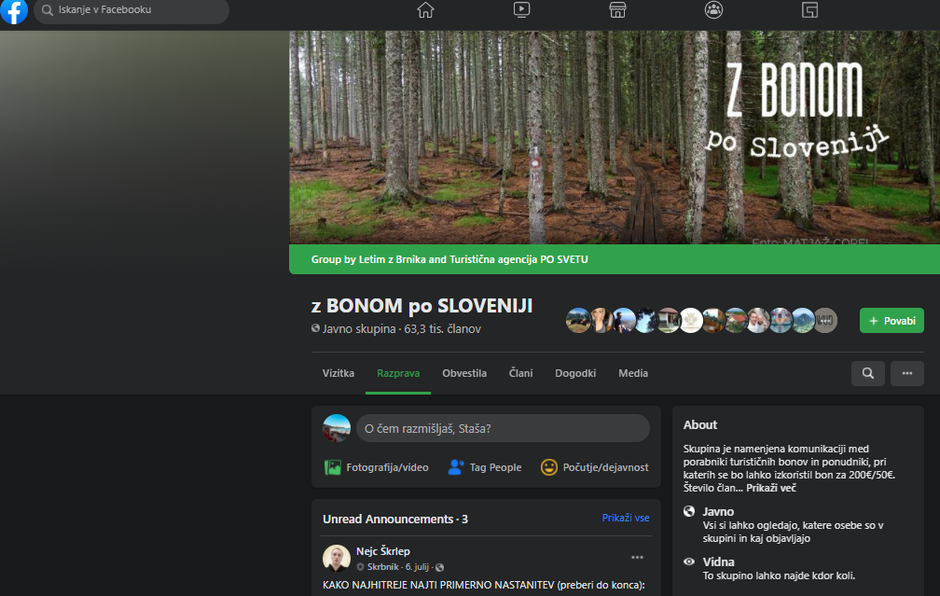 Z bonom po Sloveniji | Avtor: zajem zaslona