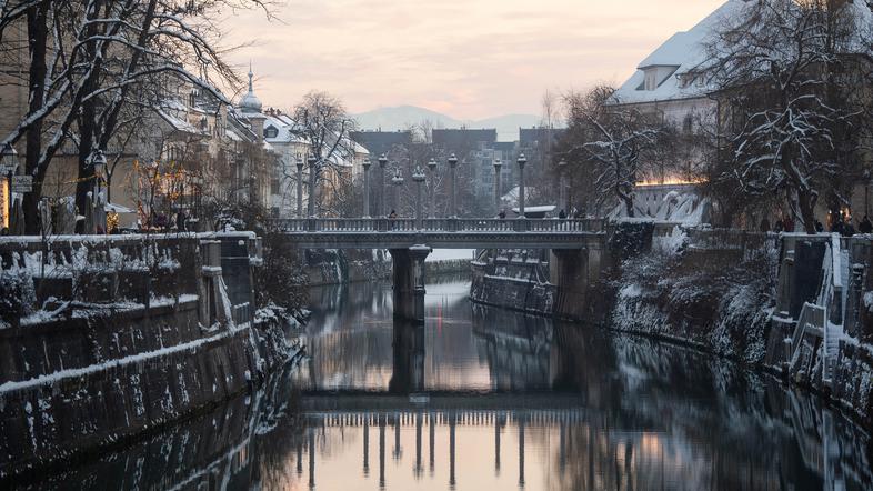 Zima v Ljubljani
