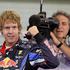 Sebastian Vettel kaže jezik