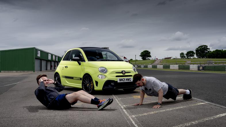 Abarth, primerjava vožnja fitnes