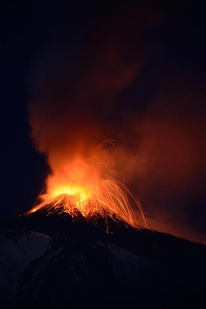 Etna izbruh vulkana