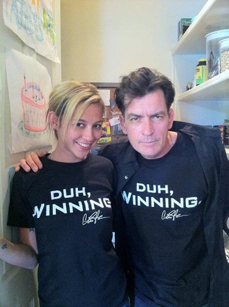 Charlie Sheen, Twitter