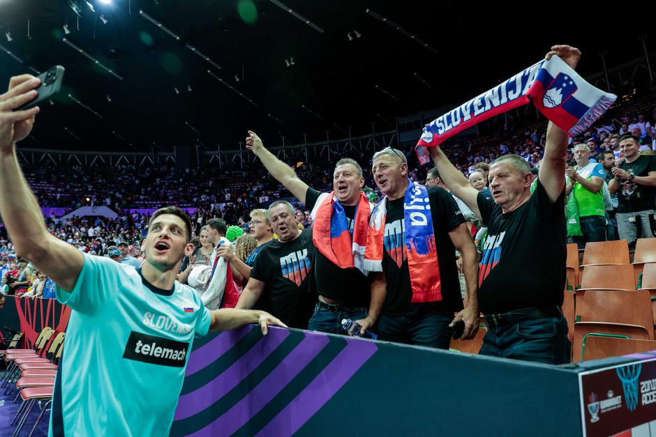 eurobasket 2025 slovenija belgija, martin krampelj | Avtor: Saša Despot