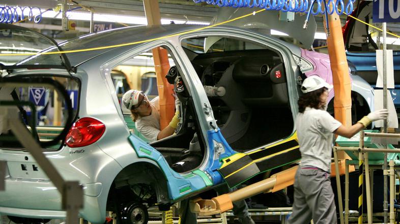 V češki tovarni hkrati proizvajajo modele toyota aygo, citroën C1 in peugeot 107