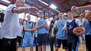 Sagadin Mlajši člani U-20 Slovenija reprezentanca trening priprave Domžale