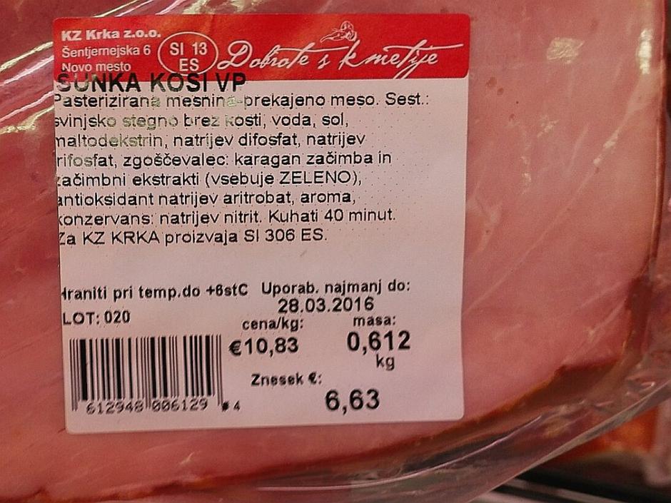 Poreklo predelanih mesnin | Avtor: Žurnal24 main