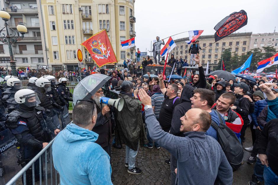 Beograd protesti 15. marec | Avtor: Profimedia