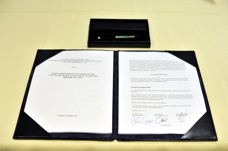 koalicijski sporazum