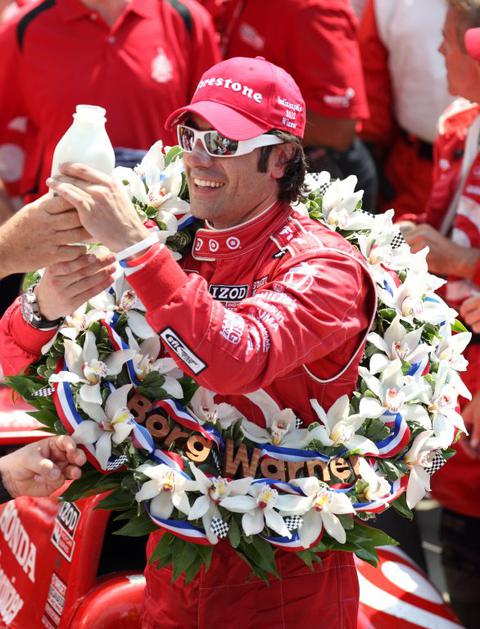 franchitti  500 milj indianapolisa 2012