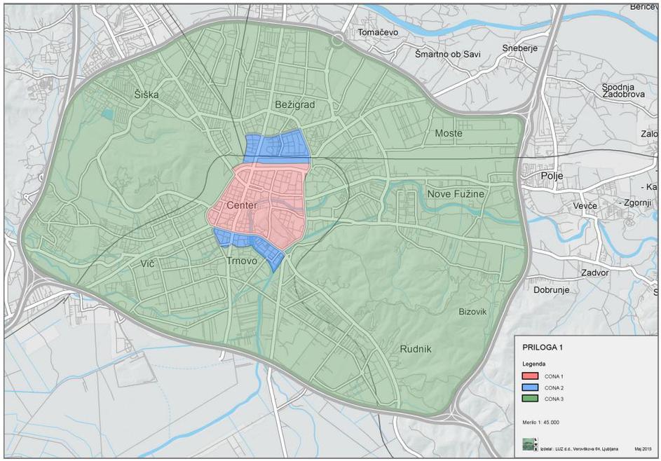 Plačljivo parkiranje v Ljubljani