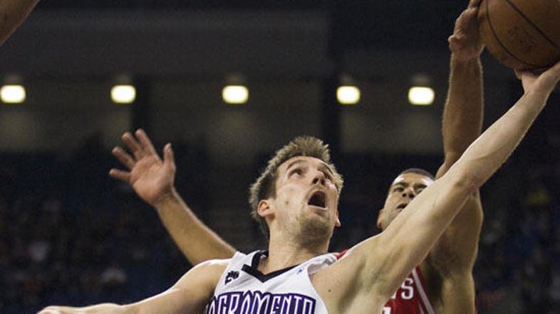 Beno Udrih je znova stalni član prve peterke Sacramento Kingsov. (Foto: Reuters)