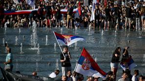 Protesti v Beogradu