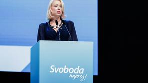 volilni kongres Gibanja Svoboda, urška klakočar zupančič