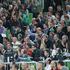 Navijači na tekmi Union Olimpija - Barcelona