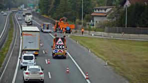 Prometna nesreča na avtocesti