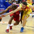 Tekma med CSKA in Barcelono