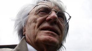 Bernie Ecclestone je bil spet brez dlake na jeziku. (Foto: Reuters)