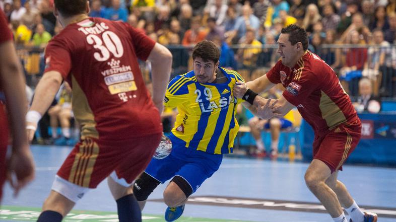 Arthur Malburg Patrianova, Celje Pivovarna Laško:Veszprem, Liga prvakov