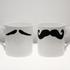 Skodelice Moustache Mugs. Oblikovanje: Peter Bruegger.