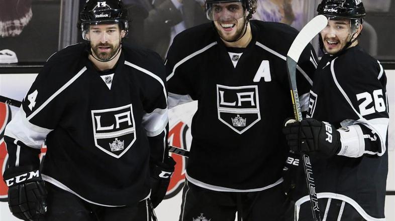 Kopitar Vojnov Williams Los Angeles Kings San Jose Sharks NHL