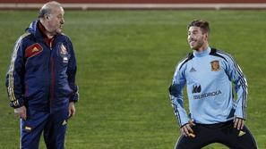 del Bosque Ramos Španija Finska priprave trening kvalifikacije