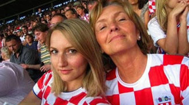 Ivana Hodak in njena mati Ljerka Mintas - Hodak.