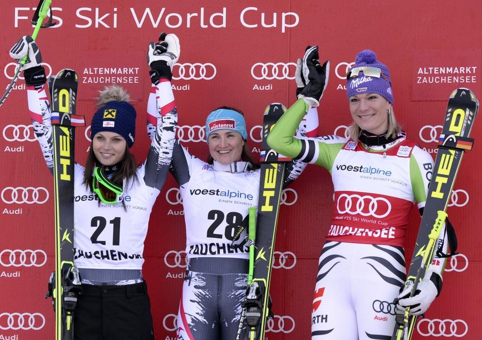elisabeth görgl anna fenninger maria höfl riesch