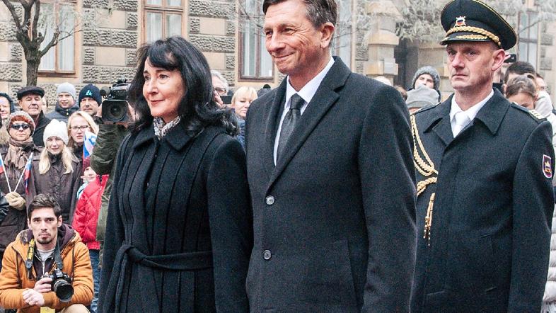 tanja pečar, borut pahor