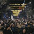 protest opozicije v Beogradu