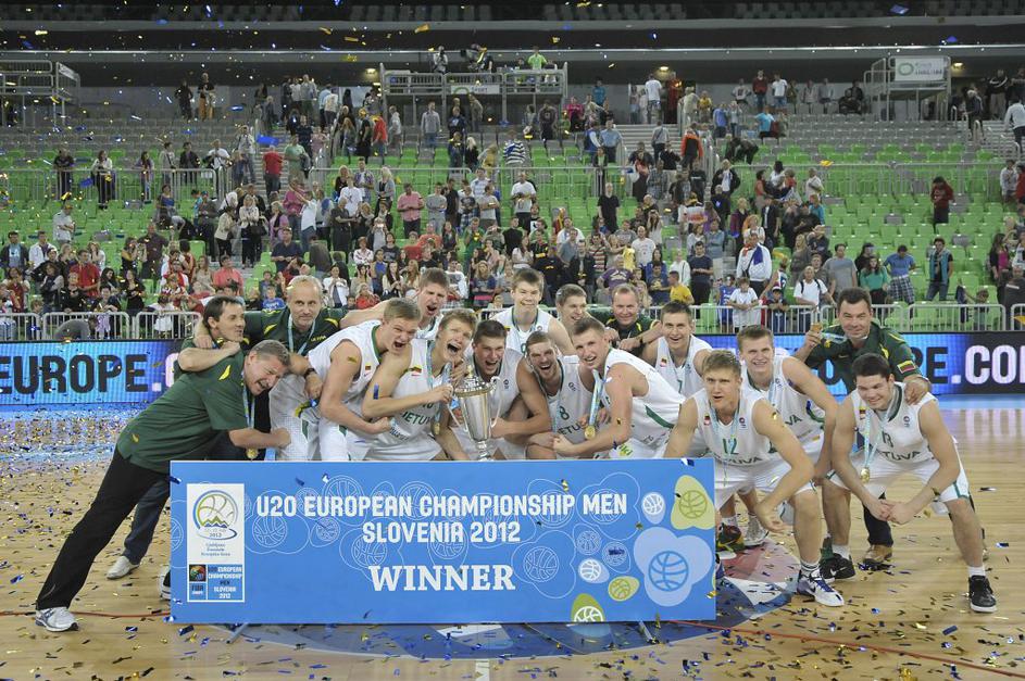 Litva Francija EP do 20 let finale prvaki