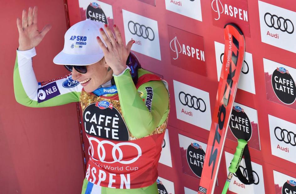 Ilka Štuhec Aspen smuk