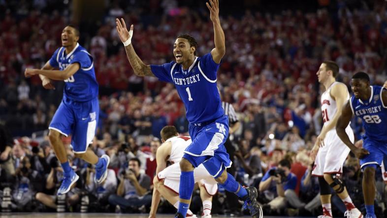 James Young Kentucky Wildcats Wisconsin Badgers NCAA