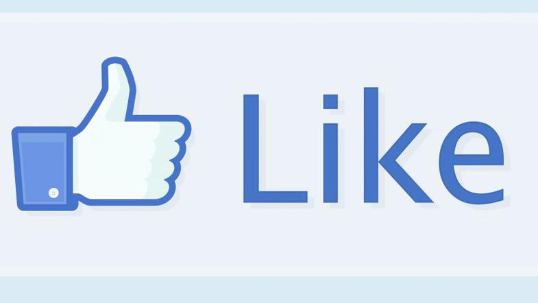 Gumb Všeč mi je na Facebooku