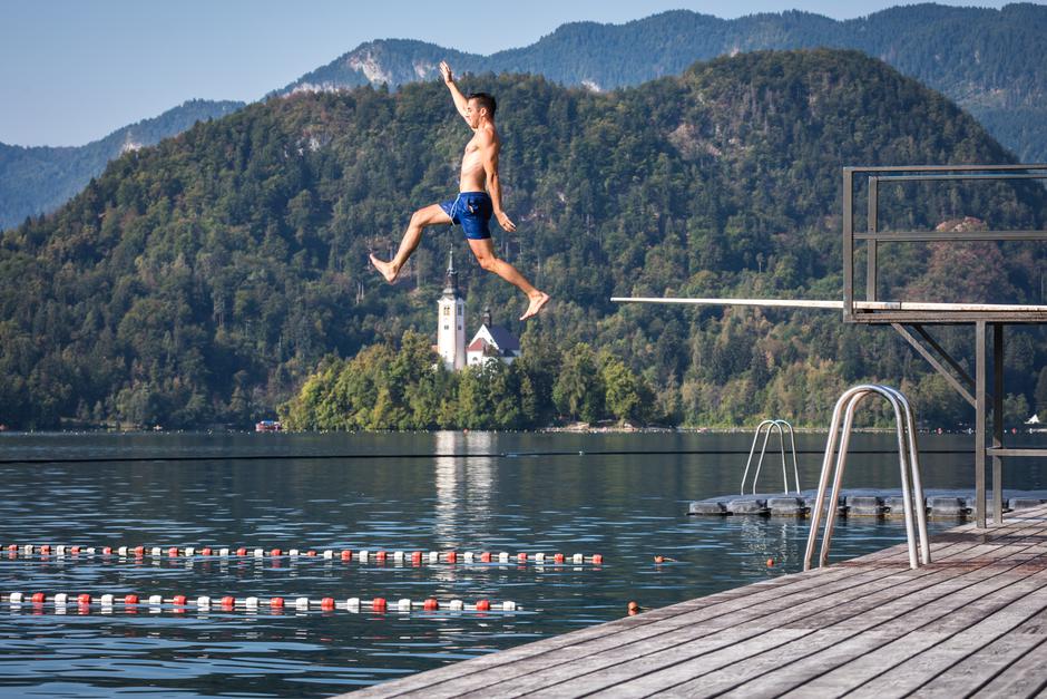 Grajsko kopališče | Avtor: Jošt Gantar Turizem Bled