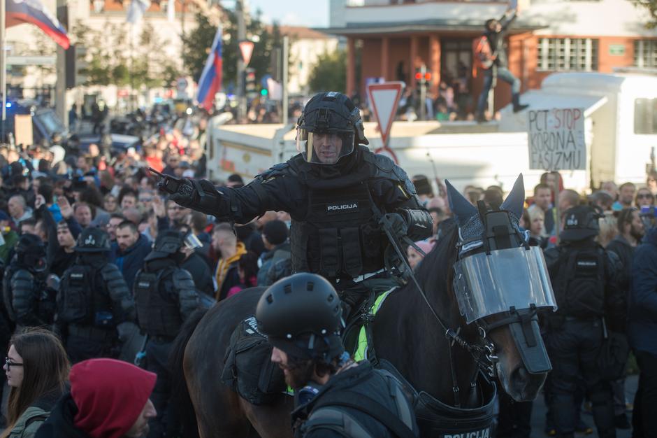 Sredin protivladni protest | Avtor: Anže Petkovšek