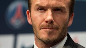 Beckham Paris Saint Germain PSG Pariz prestop novinarska