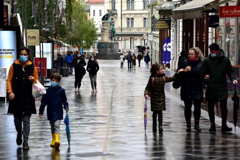 Covid-19, Slovenija, Ljubljana | Avtor: Epa