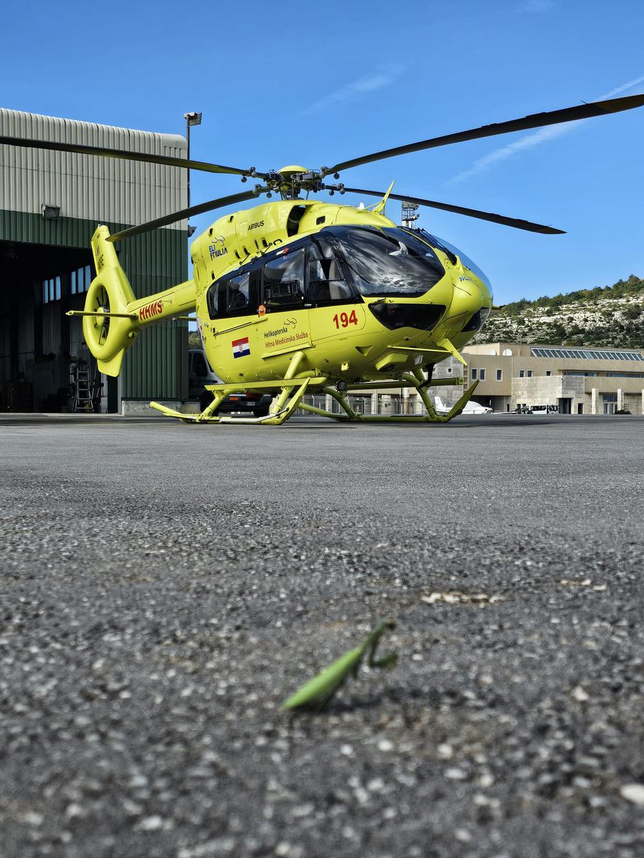 Nujna helikopterska medicinska pomoč | Avtor: Osebni arhiv Tomaža Mrlaka